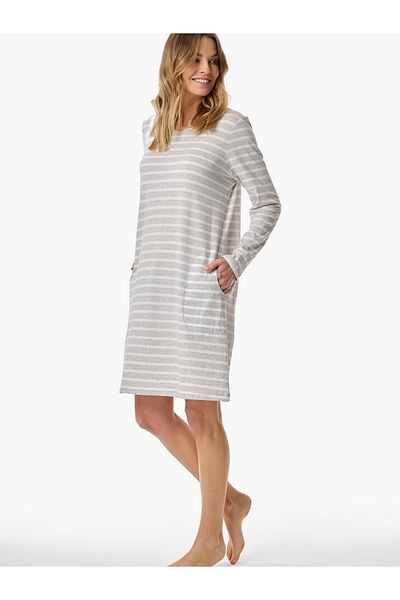 Schiesser Nachthemd Casual Essentials Nacht-hemd Schlafmode Sleepwear