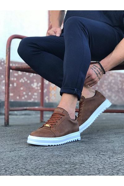 Wagoon Ανδρικά παπούτσια casual Wg025 Tan
