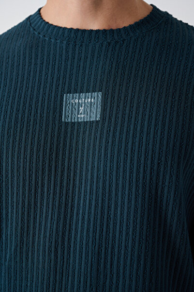 İLKCET MODA Світшот з капюшоном та кишенями Oversize для чоловіків