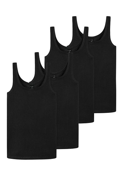 Schiesser Unterhemd 95/5 Cotton Unterhemd Unterzieh-shirt Ärmellos
