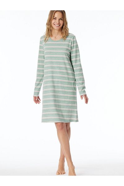 Schiesser Nachthemd Casual Essentials Nacht-hemd Schlafmode Sleepwear
