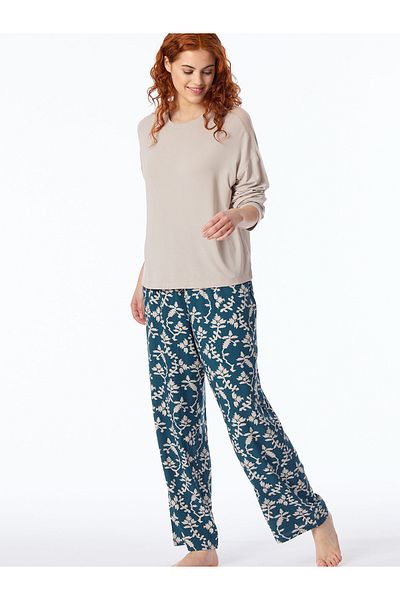 Schiesser Pyjamaoberteil Mix & Relax Schlaf-oberteil Nachthemd Sleepshirt