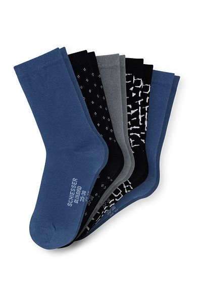 Schiesser Freizeitsocken Bluebird