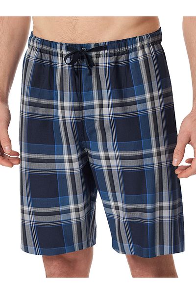 Schiesser Pyjamahose Bermuda - Mix Relax Schlaf-hose Pyjama Schlafmode