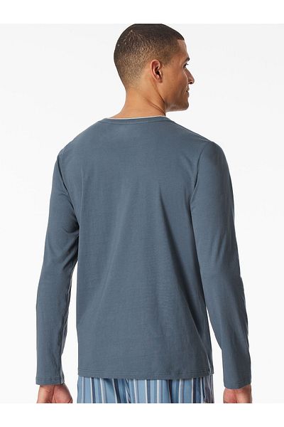 Schiesser Pyjamaoberteil Mix & Relax Schlaf-oberteil Nachthemd Sleepshirt