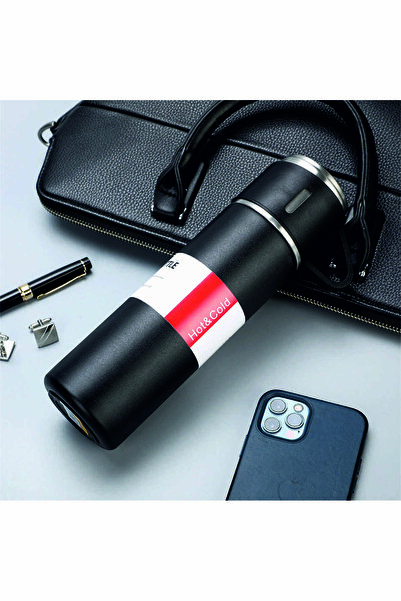 FLYON كوب حراري من الفولاذ المقاوم للصدأ 304 مع كوب حافظ للحرارة والبرودة، كوب مانع للتسرب عالي الجودة FLYON-527