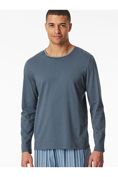 Schiesser Pyjamaoberteil Mix & Relax Schlaf-Oberteil Nachthemd Sleepshirt