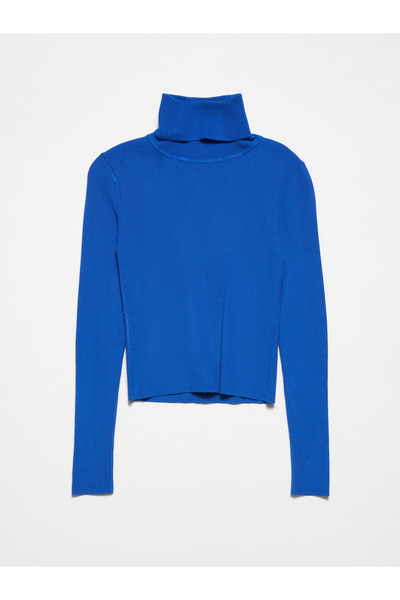Dilvin 10225 Turtleneck Pulover-saks