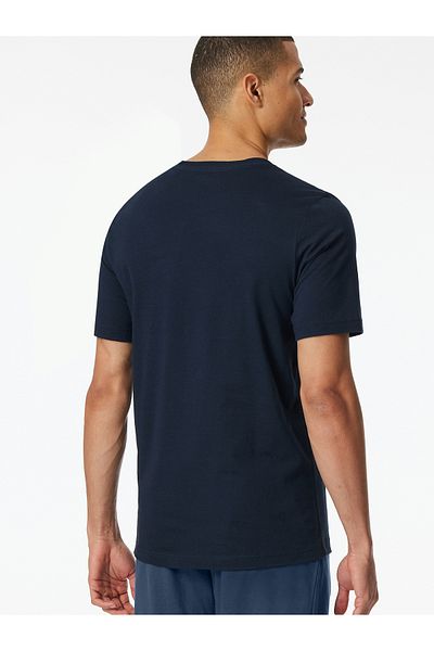 Schiesser Pyjamaoberteil T-shirt - Mix Relax Schlaf-oberteil Nachthemd Sleepshirt