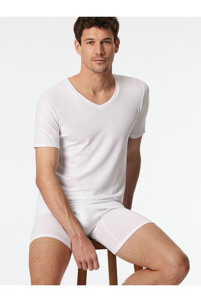 Schiesser T-shirt Premium Cotton Unterziehshirt Unterhemd Kurzarm