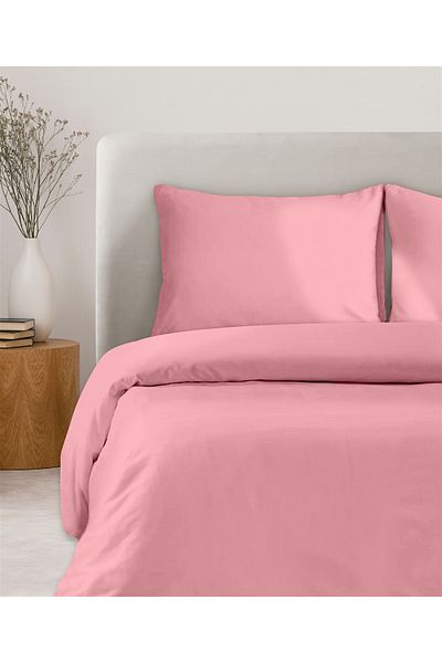 Evim 100% Cotton Akfil Duvet Cover Set Single 160X220 cm Pink