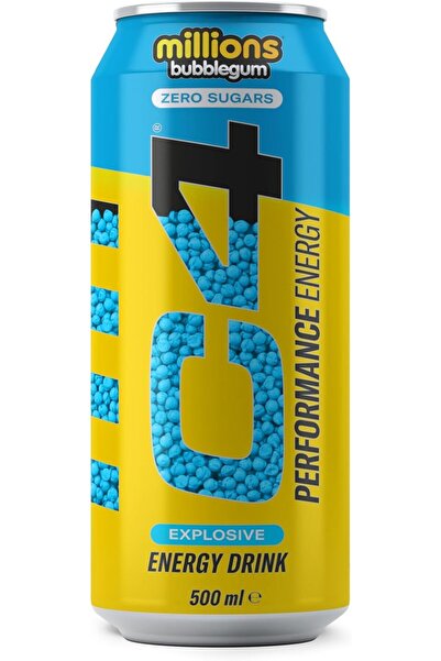 Cellucor C4 Performance Energy Drinks Millions Bubblegum 500ml (12 Pack)