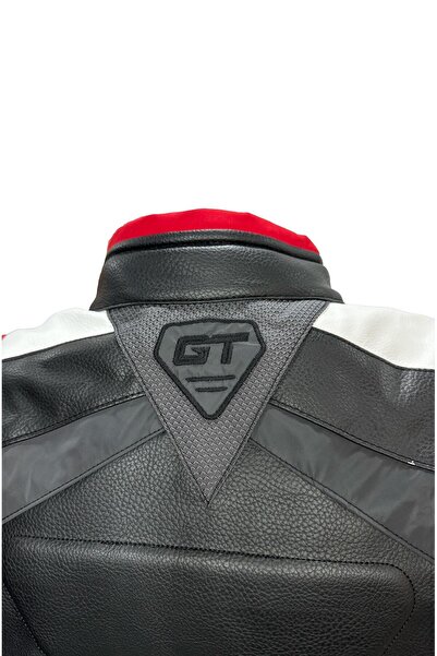 Forte GT 2001077 Simurg Deri Full Koruma Mevsimlik Motosiklet Montu XL Beden Siyah