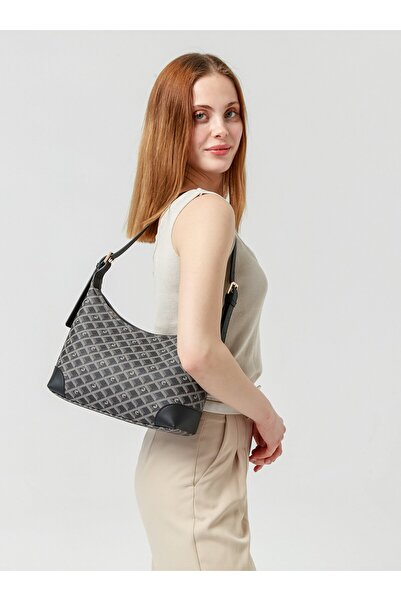 Cacharel Black Shoulder Bag - Model C-095