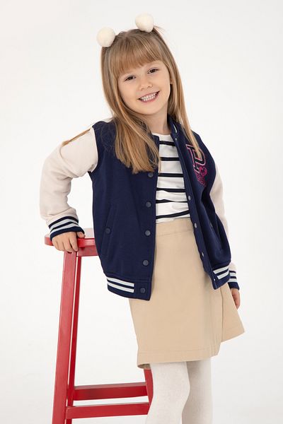 U.S. Polo Assn. Girl's Navy Sweatshirt 50298491 -Vr033