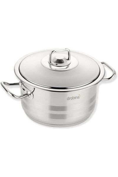 drobina pots set, 10 pieces, Turkish stainless steel