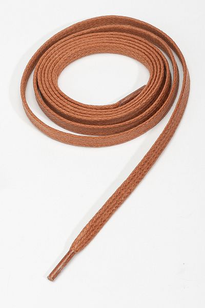 TexFoot Flat Cotton Waxed Sneakers and Boots Laces 120 cm