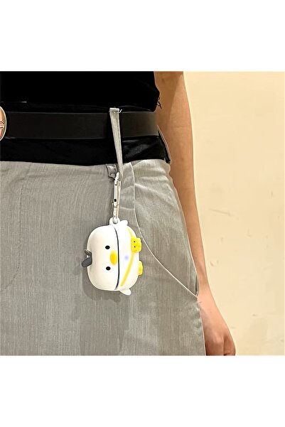 Dmay Samsung Galaxy Buds 3 - Pro Uyumlu Figürlü Askılı Kılıf