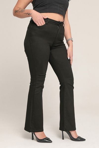 XBELLA DENİM Spanish Large Size Super Licra Black