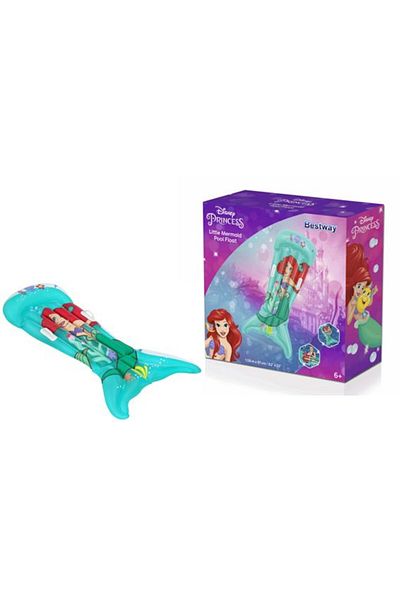 BESTWAY Float Little Mermaid 158x81centimeters