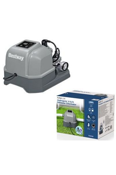 BESTWAY Flow Clear Hydrogenic Saltwater Chlorinator | Easy-to-use Control Panel With Self-locking Function