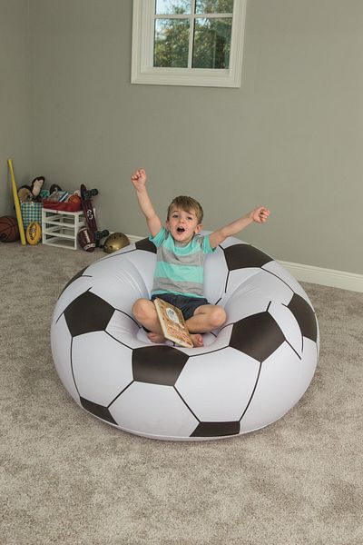 BESTWAY Chair Soccerball Beanless 114x112x66centimeters