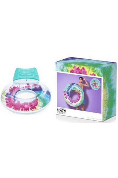 BESTWAY Swim Ring Tie Dye 118x117centimeters