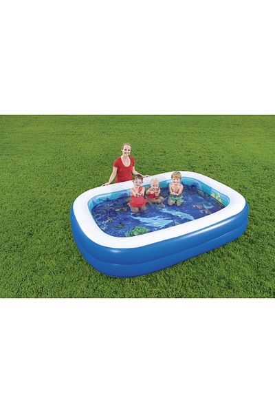 BESTWAY 3D Pool Undersea  Adventure 262x175x51centimeters