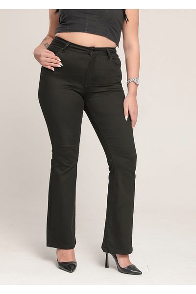 XBELLA DENİM Spanish Large Size Super Licra Black