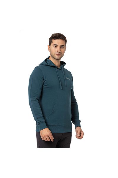 Jack Wolfskin Tommy Hoody Ανδρικό Πράσινο Φούτερ Ανδρικό Φούτερ 1000003tr
