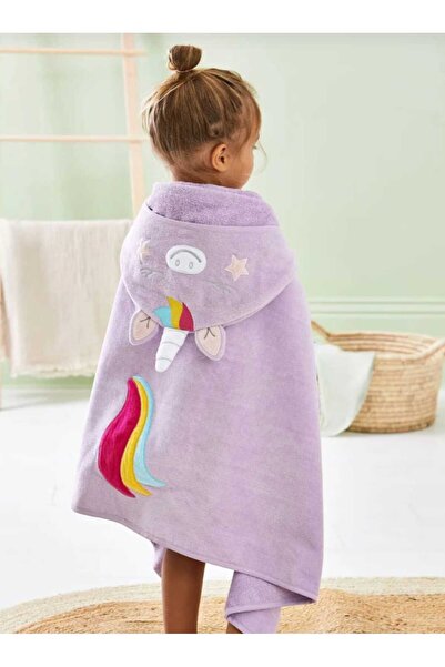 PAMUK HANIM Outlet %100 Pamuklu Kız-erkek Bebek-çocuk Banyo Havlu Kundak 130x...