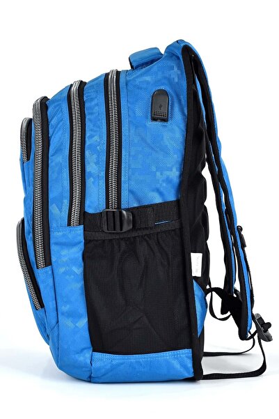 Relaxion 1550-2226 Unisex Anatomical Bat Backpack School Bag