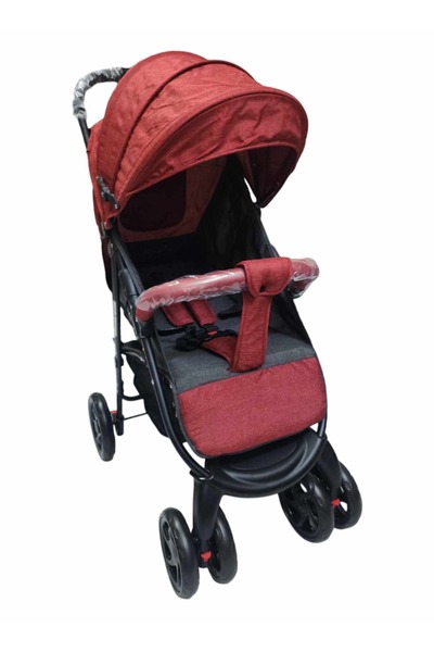 BabyCara Baby Stroller Pram Adjustable Position Seat Fully Rotating Wheels for Newborn