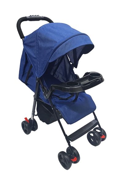 BabyCara Lightweight Stroller with Adjustable Seat Phone Base and Convenient Storage Basket