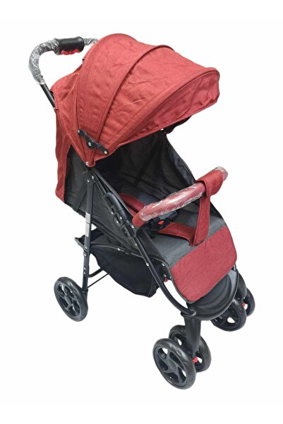 BabyCara Baby Stroller Pram Adjustable Position Seat Fully Rotating Wheels for Newborn