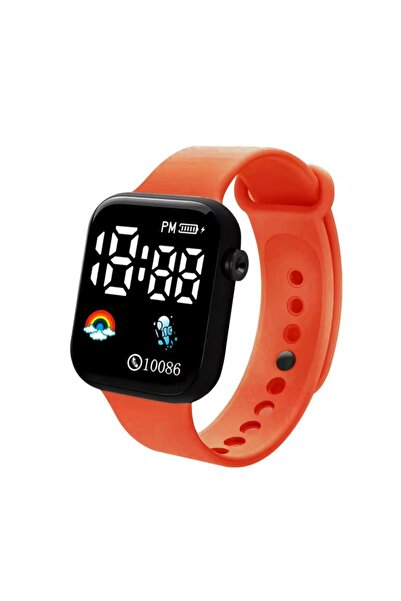 BLUELANS Doğru zaman ekran İzle elektronik saat yazı tipi ekran ile moda su g...