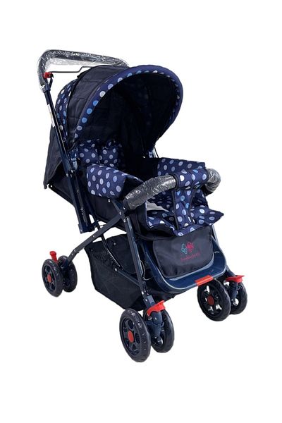 BabyCara Baby Stroller Pram 0-3 Years Reversible Handle Light Weight Canopy