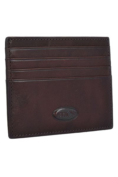 Bric's Monte Rosa credit card case RFID leather 10 cm
