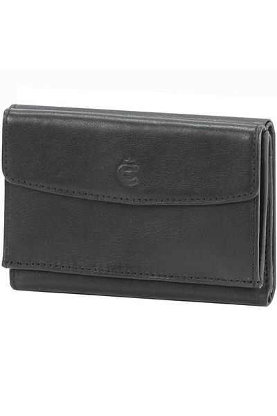 Esquire Logo Geldbörse XII Leder 10 cm