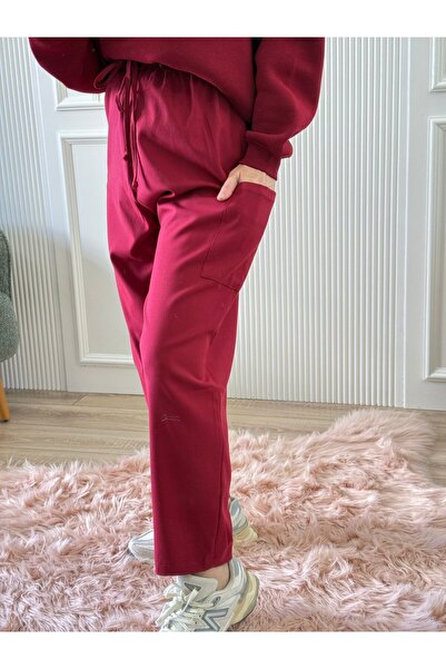Flow Yan Cep Detay Şalvar Model Pantolon
