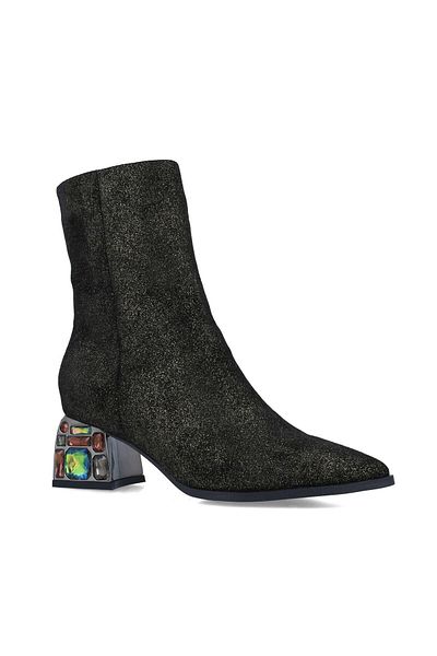 MENBUR WOMEN SHOES BLACK ANKLE BOOTS