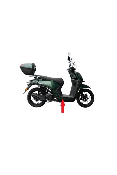 Yuki Gentle 50 Yan Panel Sağ Arka Yeşil Orijinal