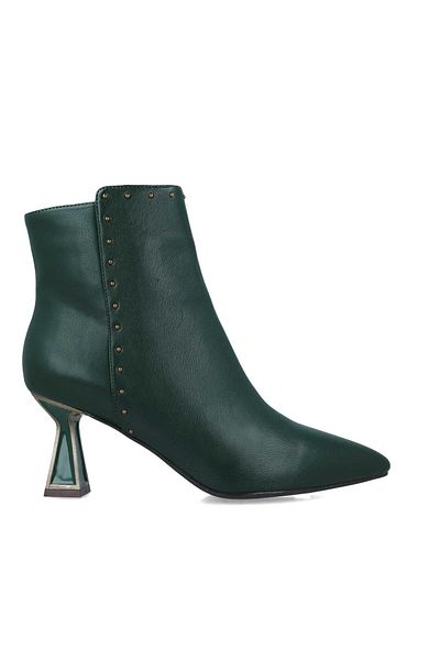 MENBUR WOMEN SHOES FOREST GREEN ANKLE BOOTS