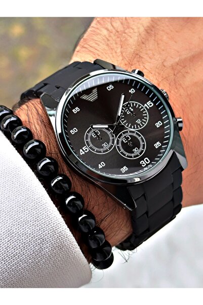 Tisaati Premium Tasarım Silikon Kordon Exclusive Serisi Metal Kasa Erkek Kol ...