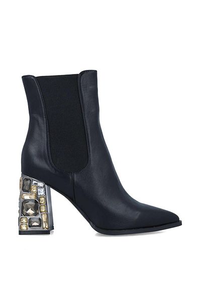 MENBUR WOMEN SHOES BLACK ANKLE BOOTS