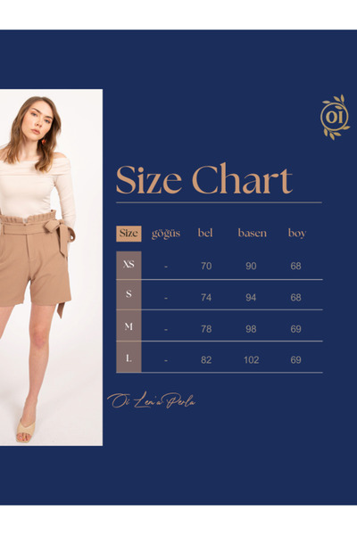 Oilemaperla Deri Şort