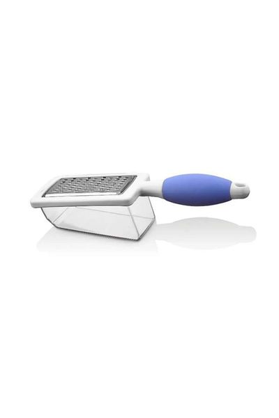 VENON Practical Grater - 1 Chubby, Mini Grater with Bowl and Holder, Garlic Cheese
