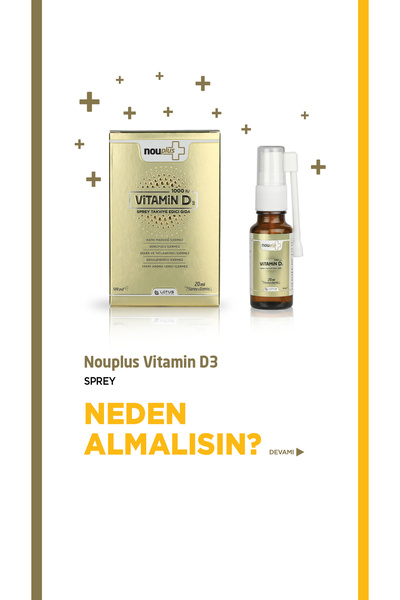 Nouplus D3 Vitamini 1000 Iu Sprey Damla
