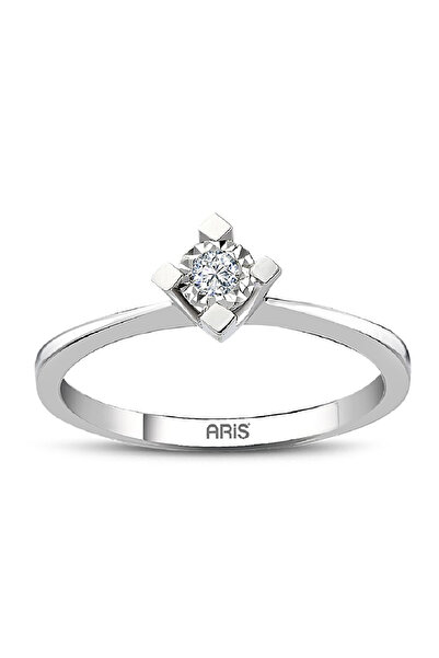 Ariş 0.30 Karat Görünüm Pırlanta Tektaş Miracle Yüzük