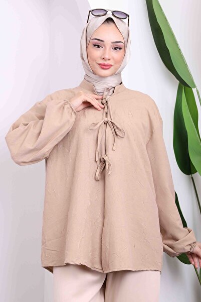 İmajButik Βιζόν μπροστινό δεμένο κιμονό